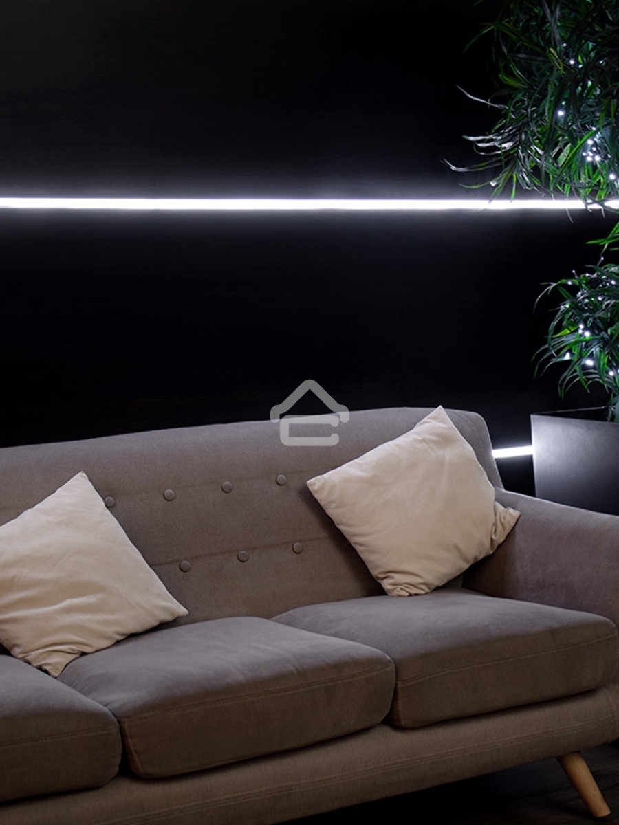 Гибкий неон LED SMD 8х16 мм, двухсторонний, белый, 120 LED/м, 5 м