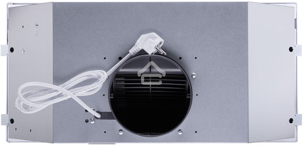 Вытяжка встраиваемая Maunfeld TRAPEZE 601GG белый, 60 см, 1150 куб. м/ч, 54 дБ