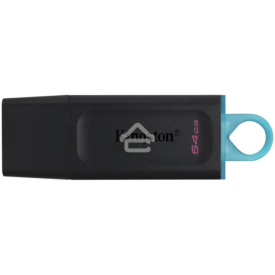 Флешка USB R/W R/W Kingston 64GB USB3.2 Gen 1 DataTraveler Exodia (Black + Teal)