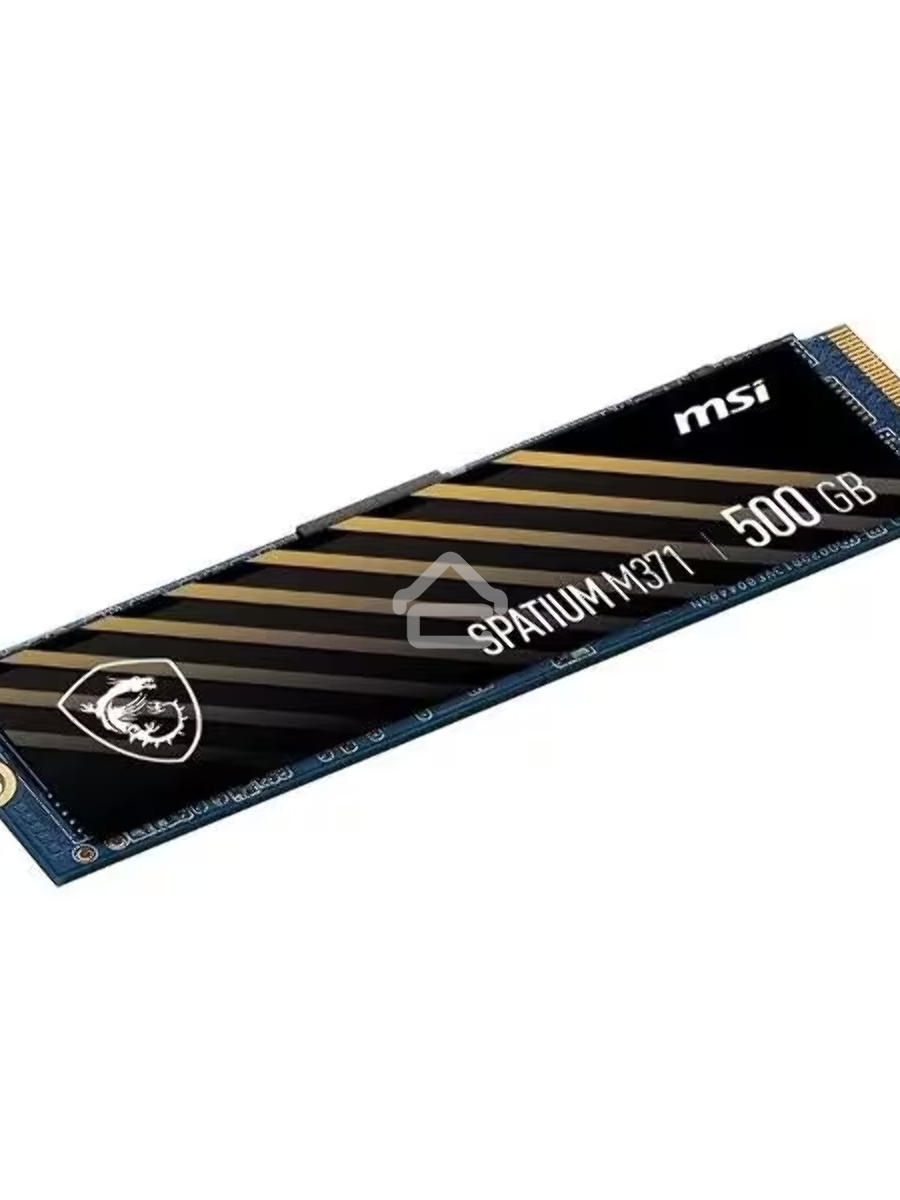 Накопитель SSD MSI 500GB SPATIUM M371 M.2(22x80mm), NVMe, PCIe 3.0 x4, 3D TLC, R/W 2200/1150, IOPs 60 000/200 000, TBW 110, DWPD 0.12