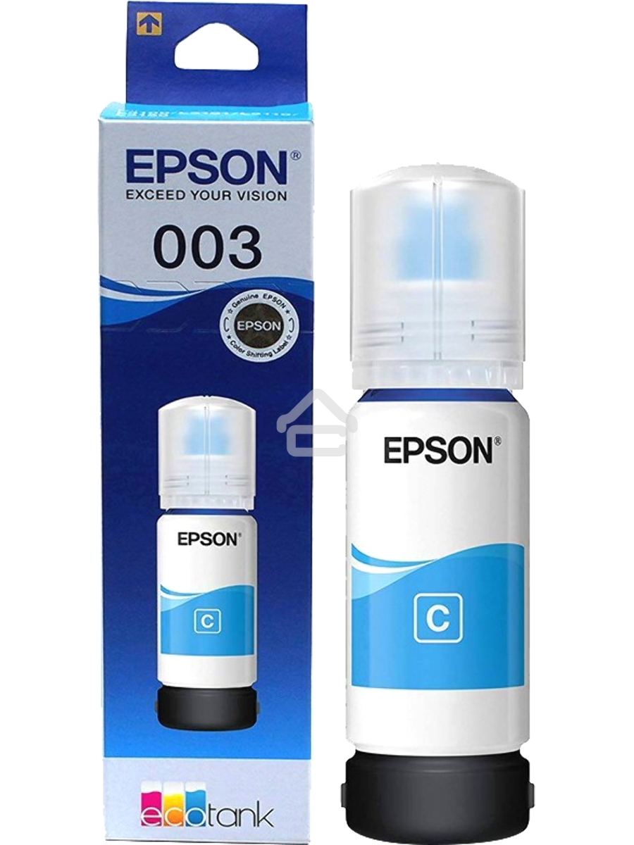 Контейнер с голубыми чернилами EPSON для L3100/3101/3110/3150/3151 T00S2