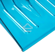 Лопата для уборки снега,поликарбонат,475х400х1385мм,алюминиевый черенок,ПВХ оплетка, LUXE Palisad