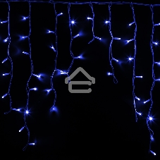Гирлянда Neon-night Айсикл (бахрома) светодиодный, 5,6 х 0,9 м, белый провод 