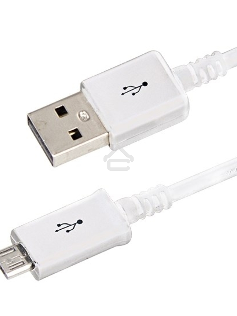 Кабель Rexant (18-4269) USB кабель microUSB длинный штекер 1М белый 