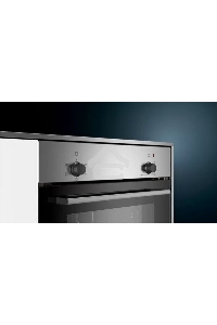 Встраиваеммый духовой шкаф Siemens HA010FBR1M IQ100  548x595x595мм  8 режимов готовки Каталитическая парциальная, гидролитическая очистка 3,3КВт Нерж.