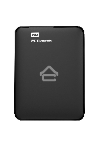 Внешний жесткий диск HDD WD 1Tb Original USB 3.0 WDBUZG0010BBK-WESN Elements Portable 2.5