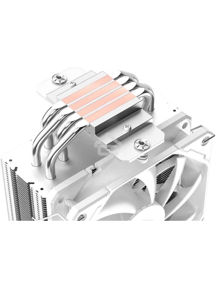 Кулер ID-COOLING SE-224-XTS белый 120мм алюминий+медь 1500rpm 29db 4-pin 220W 151мм
