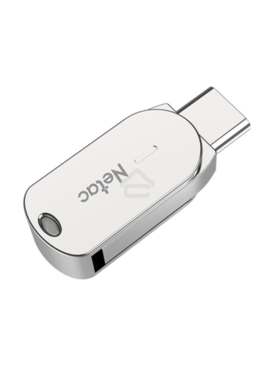 Флеш диск Netac USB Drive U785C USB3.0+TypeC 64GB, retail version