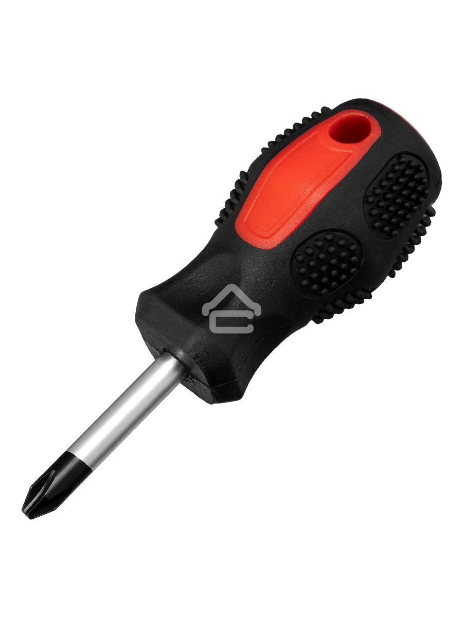 Отвертка Anti-Slip, PH2 х 38 мм, CrV, двухкомп. рукоятка Matrix