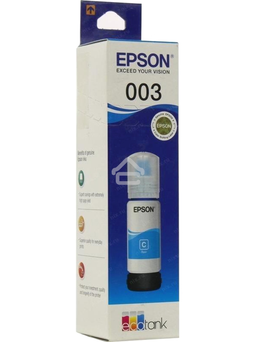 Контейнер с голубыми чернилами EPSON для L3100/3101/3110/3150/3151 T00S2