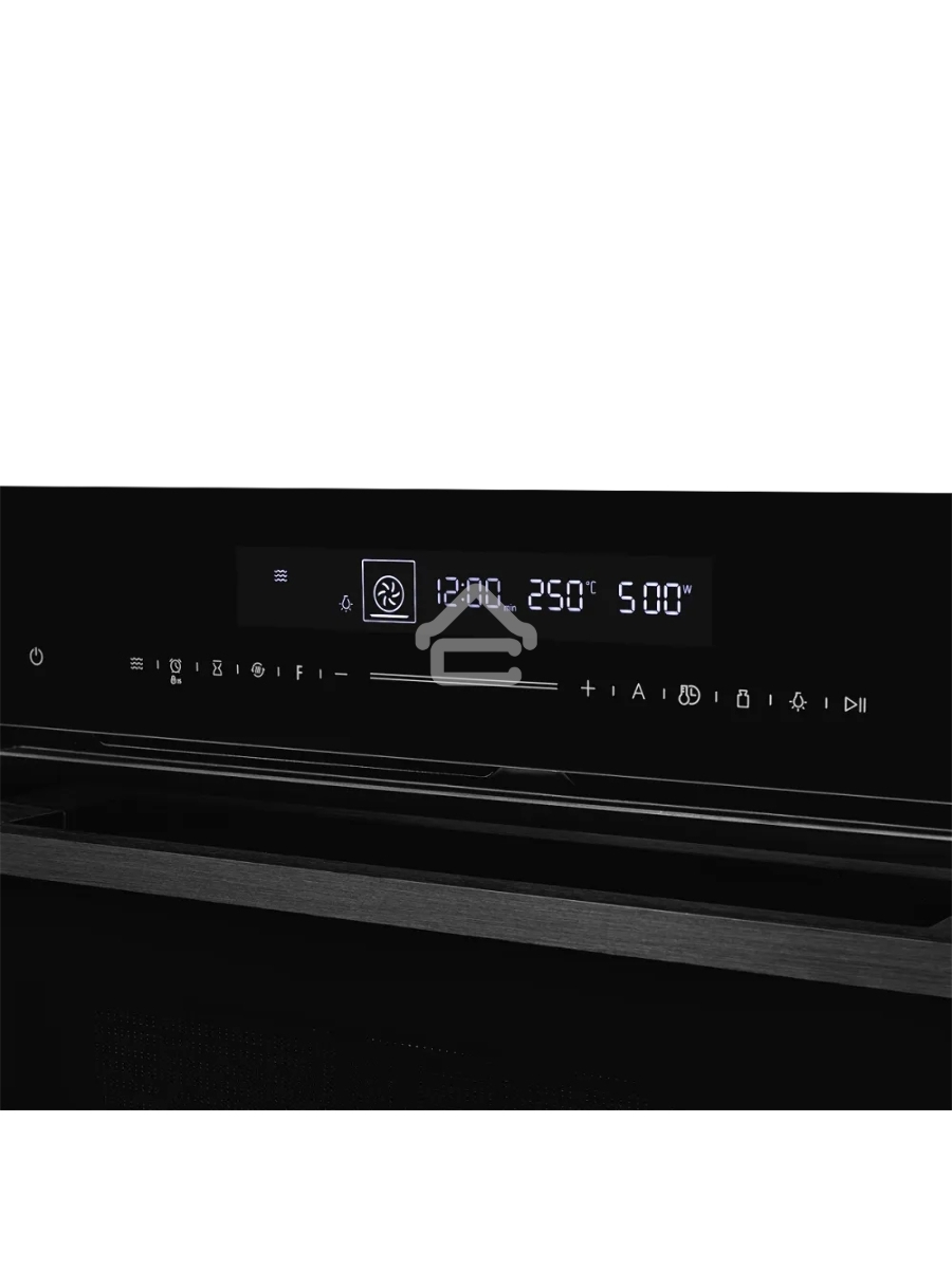 Встраиваемый духовой шкаф Kuppersberg KHT 616 Black компактный, ШхВхГ: 59.5х45.4х56.5 см, 50 л, А+, гидролизная очистка, черный цвет