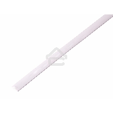 Термоусаживаемая трубка Rexant 5,0/2,5 мм, белая, упаковка 50 шт. по 1 м