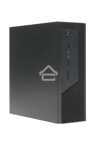 Компьютерный корпус с блоком питания 250Вт. Сase Foxline mITX 250W TFX, 2xUSB3.0, Black/Black Trim, powercord
