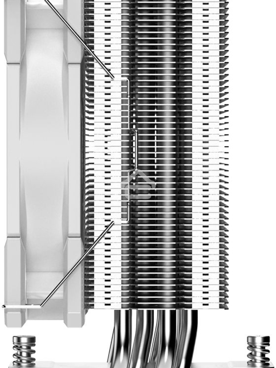 Кулер ID-COOLING SE-224-XTS белый 120мм алюминий+медь 1500rpm 29db 4-pin 220W 151мм