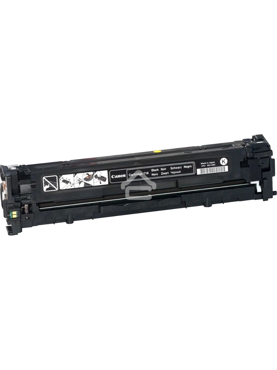 Картридж лазерный Canon Cartridge 716BK (1980B002) черный (2300 стр.) для Canon LBP-5050/5050N