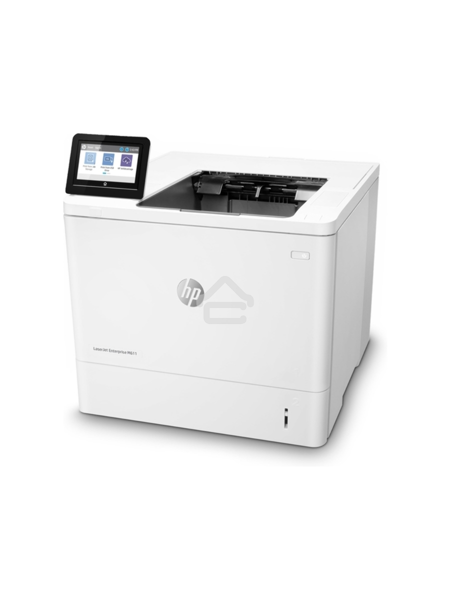 Принтер лазерный HP LaserJet Enterprise M611dn (7PS84A), A4, ч/б, печ. до 61 стр/мин., 1200 x 1200 dpi, USB, RJ-45
