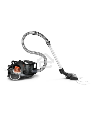 Пылесос Bosch BGS412234, безмешковый, емкость пылесборника 2.4 л, сухая уборка, циклонная система фильтрации, цвет черный