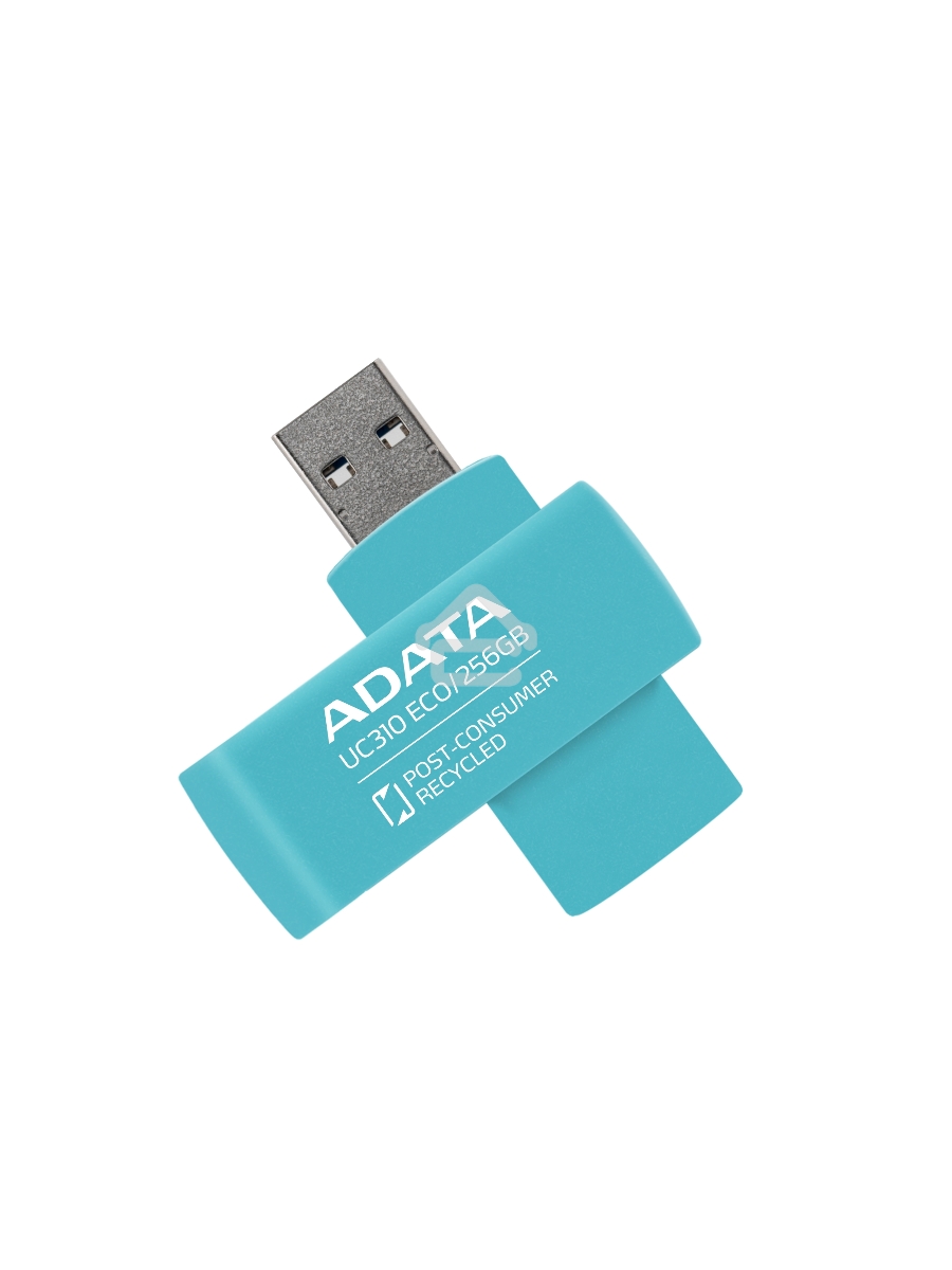 Флеш диск ADATA UC310E 256Gb USB 3.2 Gen1 зеленый UC310E-256G-RGN