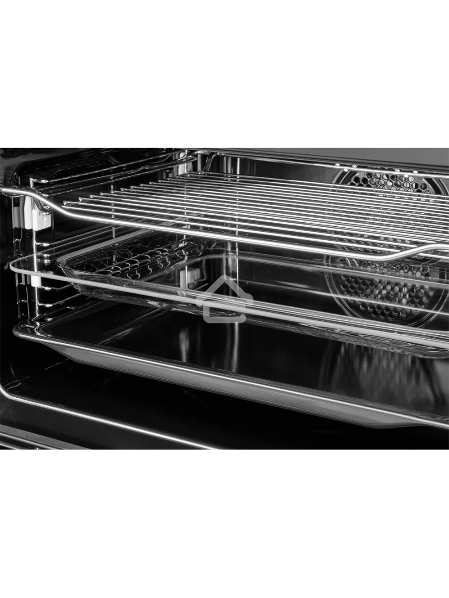 Встраиваемый духовой шкаф Kuppersberg KHT 616 Black компактный, ШхВхГ: 59.5х45.4х56.5 см, 50 л, А+, гидролизная очистка, черный цвет