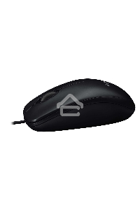 Мышь проводная Logitech M100/100R DARK/GREY (темно-серая/черная), 1000 dpi, USB, кнопки - 3