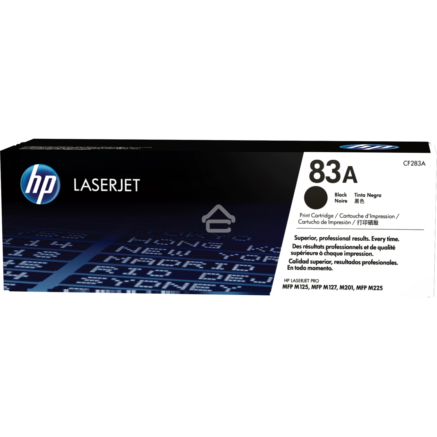 Тонер Картридж HP 83A CF283A черный для HP LJ Pro M125nw/M127fw (1500стр.)