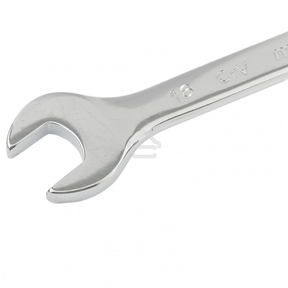 Ключ комбинированный Matrix, 18 мм, CrV, полированный хром