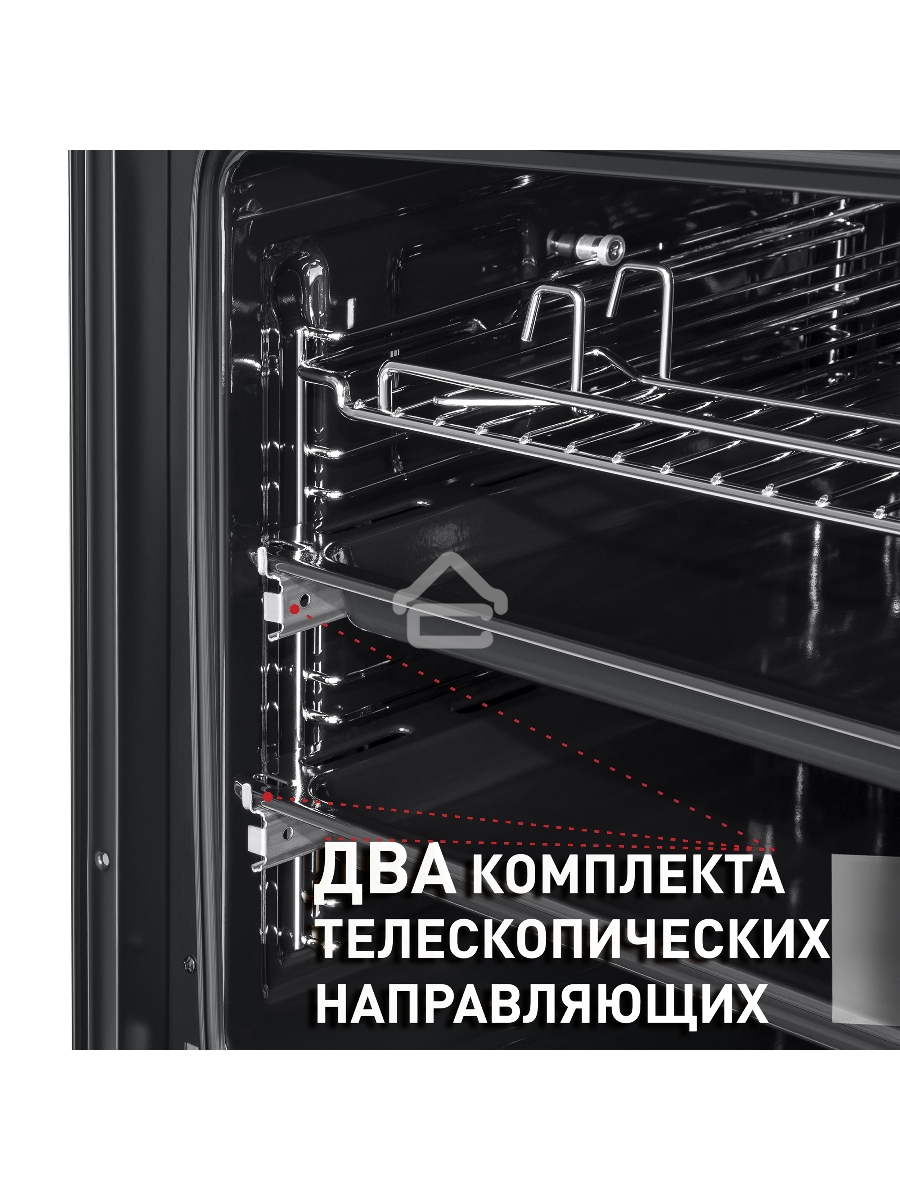 Шкаф духовой электрический Maunfeld EOEM.769S1, встраиваемый