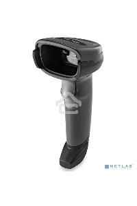 Сканер штрих-кода ручной Zebra DS2208 с подставкой, 2D имидж, проводной, 762 мм/сек, USB, чёрный