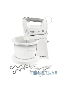 Миксер стационарный Bosch MFQ36460 450Вт белый/серый