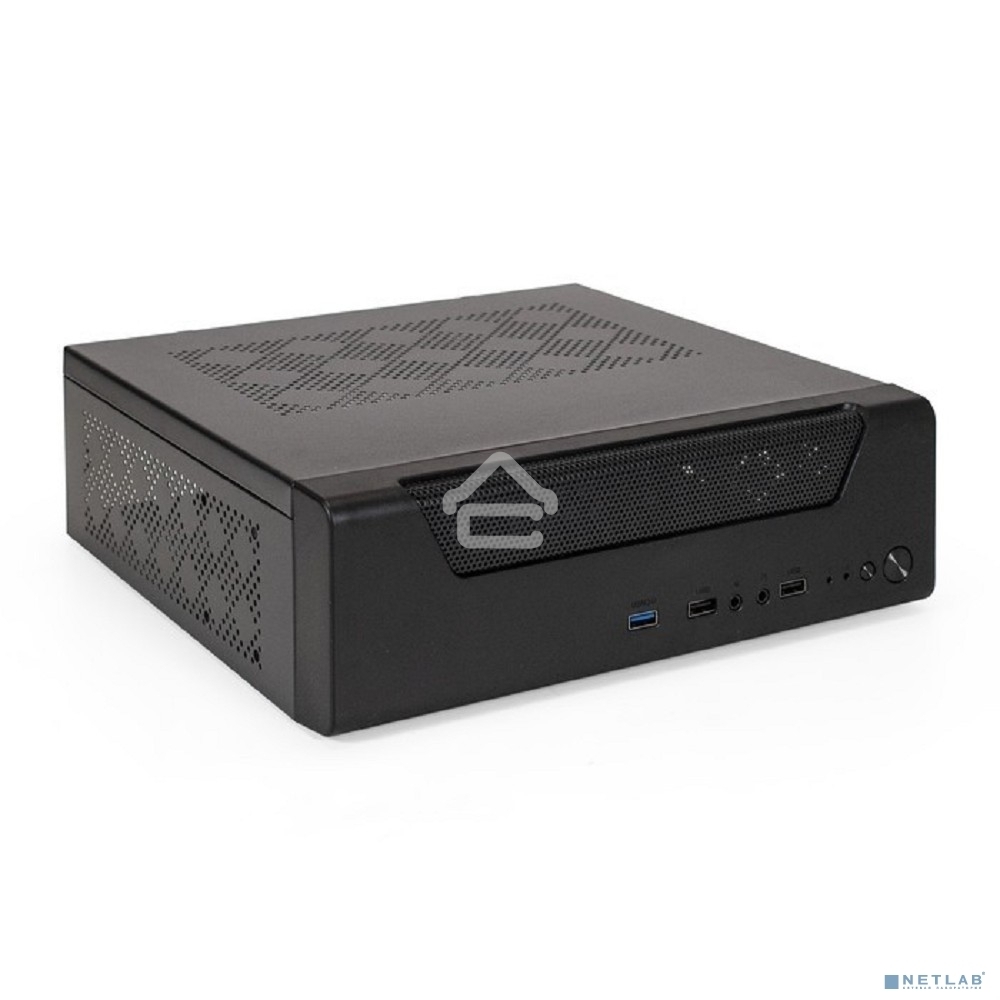 Компьютерный корпус Desktop ExeGate FL-102-TPS300 (mini-ITX, БП TPS300 с вент. 8см, 2*USB + 1*USB 3.0, аудио, черный)