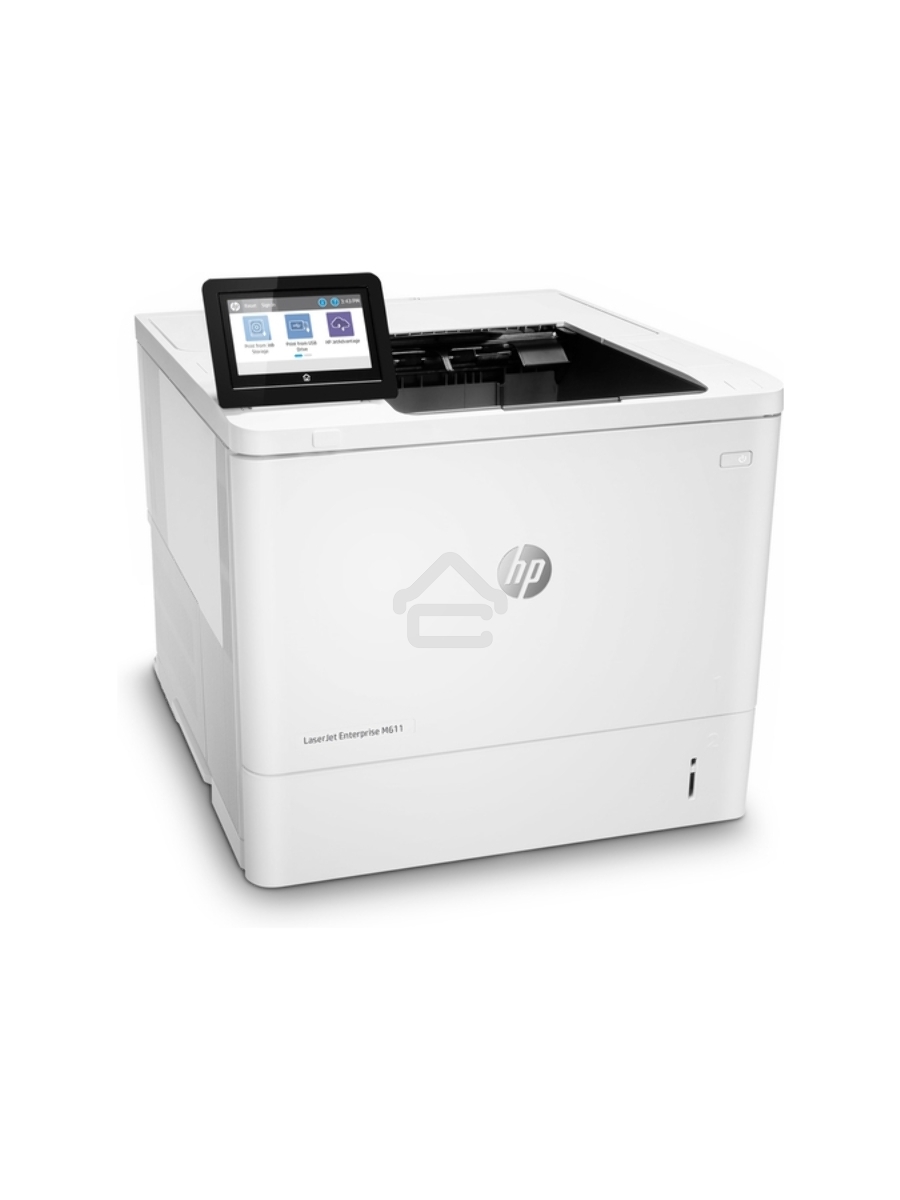 Принтер лазерный HP LaserJet Enterprise M611dn (7PS84A), A4, ч/б, печ. до 61 стр/мин., 1200 x 1200 dpi, USB, RJ-45