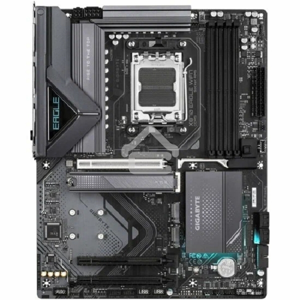 Материнская плата Gigabyte X870 EAGLE WIFI7, AM5, AMD X870, 4xDDR5, 4xSATA, 3xM.2, 1xPCI-E 5.0 x16, 2xPCI-E 3.0 x1, 1xHDMI, 1xUSB-C (DP), 1x 2.5Gb LAN, 4xUSB-A 2.0, 3xUSB-A 3.2 Gen 1, 1xUSB-A 3.2 Gen 2, 2xUSB-C 3.2 Gen 2 (USB4), 3x3.5 мм, 7.1, ATX