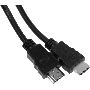 Кабель соединительный аудио-видео Premier 5-813 HDMI (m)/HDMI (m) 0.5м. феррит.кольца черный (5-813 0.5)
