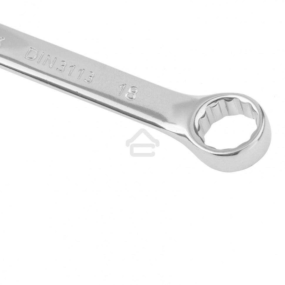 Ключ комбинированный Matrix, 18 мм, CrV, полированный хром