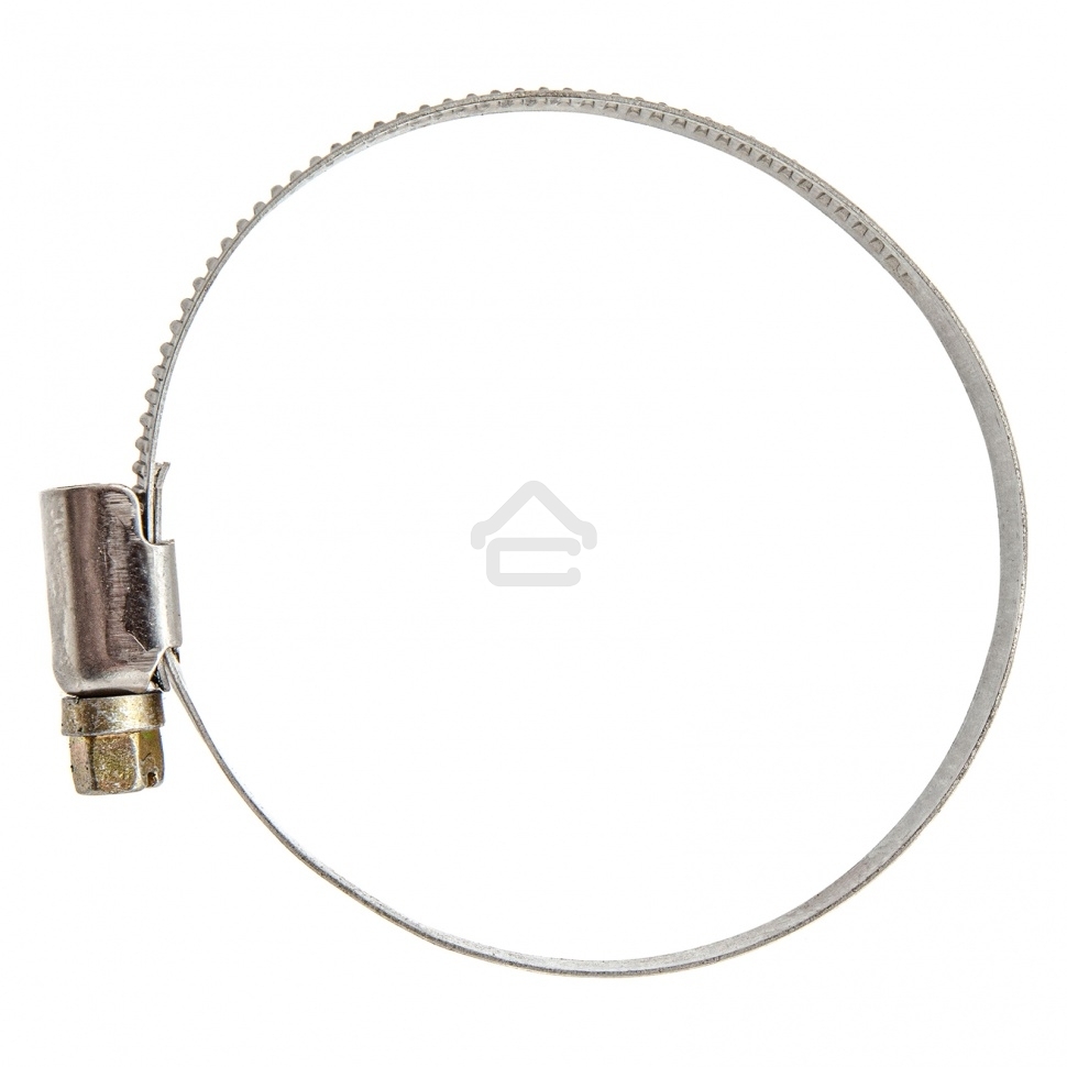 Хомуты Сибртех нержав. сталь, стандартное болтовое крепление 50-70 мм, ширина 9 мм, 50 шт.