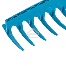 Грабли пластиковые, 565 мм, 18 прямых зубьев, усиленные, LUXE Palisad