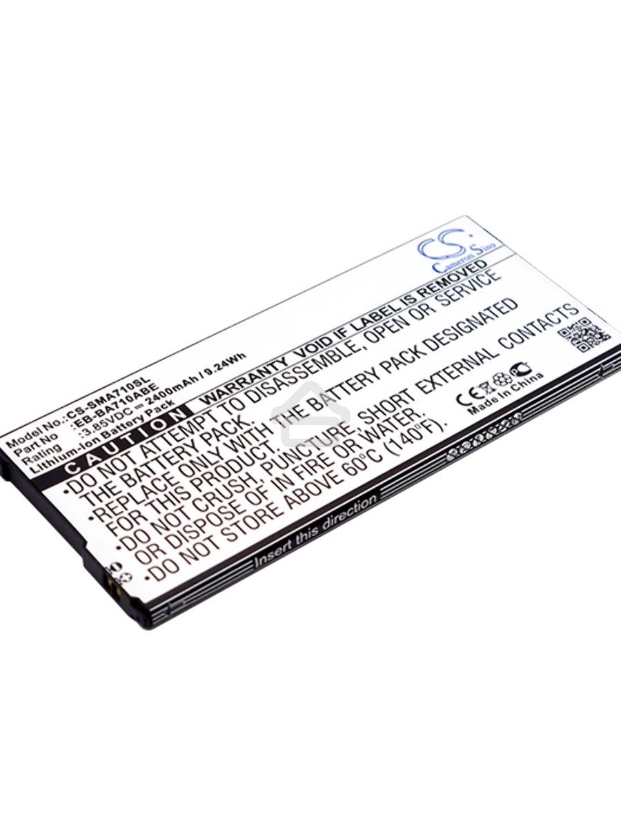Аккумулятор CameronSinoCS-SMA710SL EB-BA710ABE для Samsung Galaxy A7 (2016) SM-A7103.85V / 2400mAh / 9.24Wh