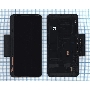 Дисплей для Asus ZS660KLS черный с рамкой