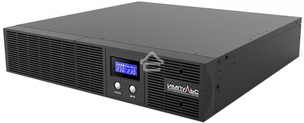 Источник бесперебойного питания Импульс IMPULS SLIM 1200, 1200VA/720W, IEC-C13