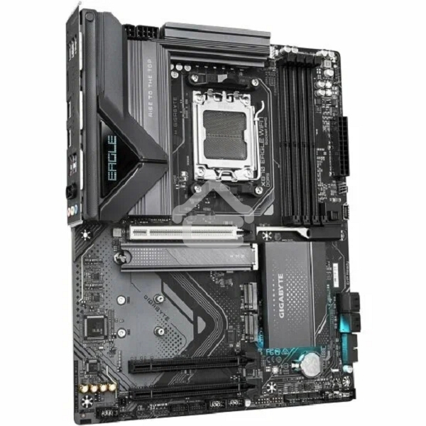Материнская плата Gigabyte X870 EAGLE WIFI7, AM5, AMD X870, 4xDDR5, 4xSATA, 3xM.2, 1xPCI-E 5.0 x16, 2xPCI-E 3.0 x1, 1xHDMI, 1xUSB-C (DP), 1x 2.5Gb LAN, 4xUSB-A 2.0, 3xUSB-A 3.2 Gen 1, 1xUSB-A 3.2 Gen 2, 2xUSB-C 3.2 Gen 2 (USB4), 3x3.5 мм, 7.1, ATX