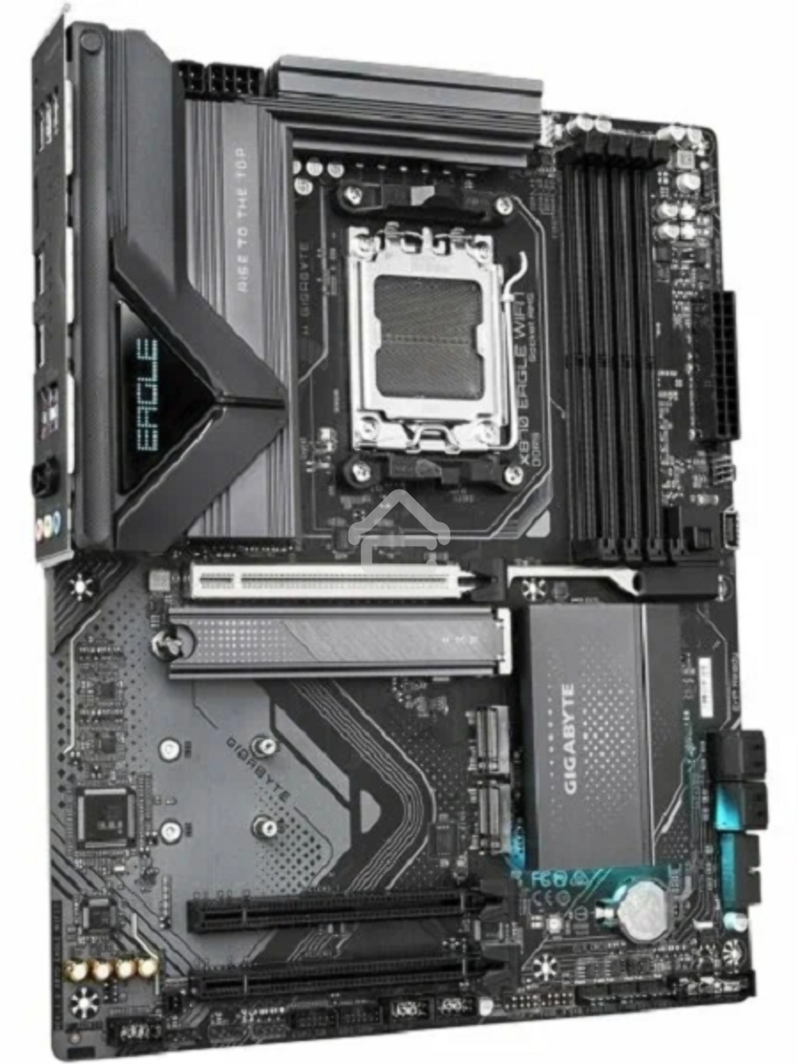Материнская плата Gigabyte X870 EAGLE WIFI7, AM5, AMD X870, 4xDDR5, 4xSATA, 3xM.2, 1xPCI-E 5.0 x16, 2xPCI-E 3.0 x1, 1xHDMI, 1xUSB-C (DP), 1x 2.5Gb LAN, 4xUSB-A 2.0, 3xUSB-A 3.2 Gen 1, 1xUSB-A 3.2 Gen 2, 2xUSB-C 3.2 Gen 2 (USB4), 3x3.5 мм, 7.1, ATX
