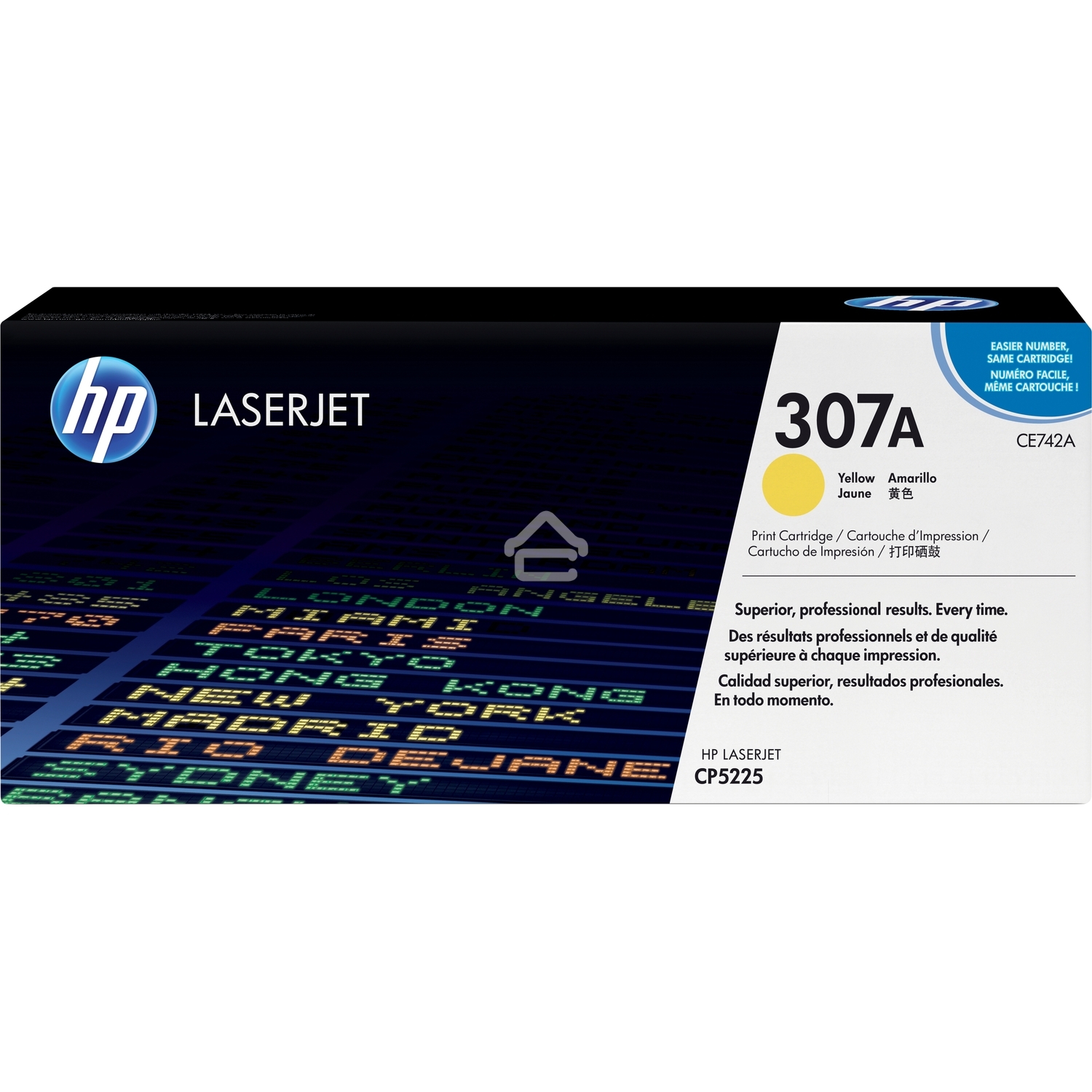 Картридж лазерный HP CE742A желтый Color LJ CP5225 (7300стр.)