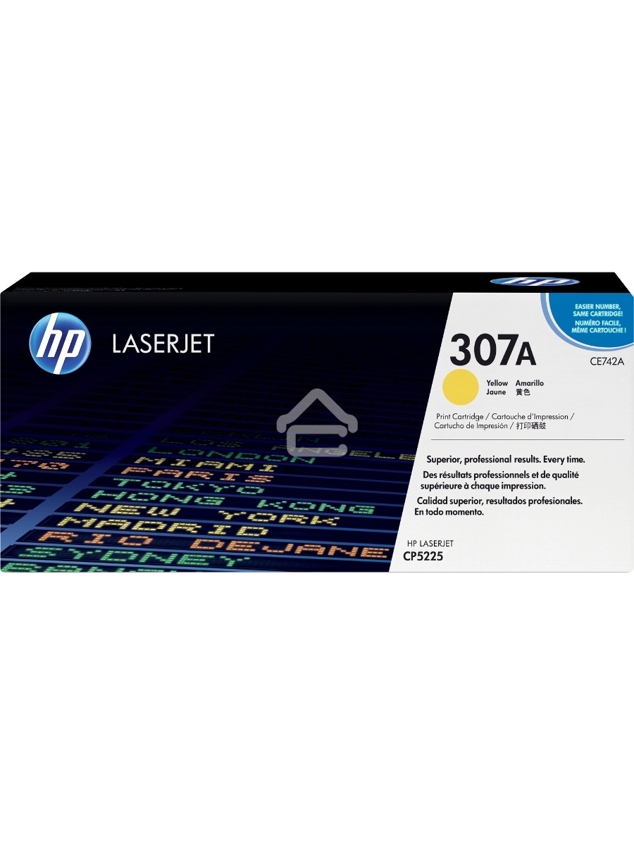 Картридж лазерный HP CE742A желтый Color LJ CP5225 (7300стр.)