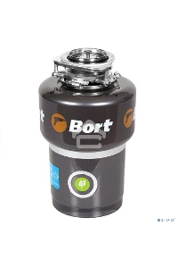 Измельчитель пищевых отходов Bort  TITAN 5000 {560 Вт;  5,2 кг/мин; 3200 об/мин; 1400 мл; Нержавеющая сталь; набор аксессуаров 4 шт} [91275783]