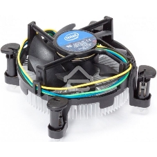 Кулер Intel E97379серебристый/черный 90мм алюминий 2500rpm 27db 4-pin 73W 58мм