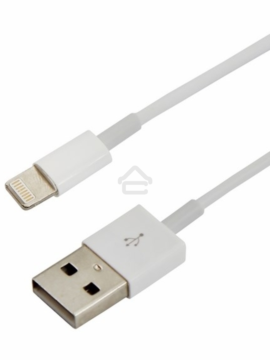 Кабель Rexant (18-0001) USB кабель для iPhone 5/6/7 моделей original copy 1:1 белый 
