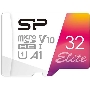 Флеш карта microSD 32GB Silicon Power Elite A1 microSDXC Class 10 UHS-I U3 100 Mb/s (SD адаптер)