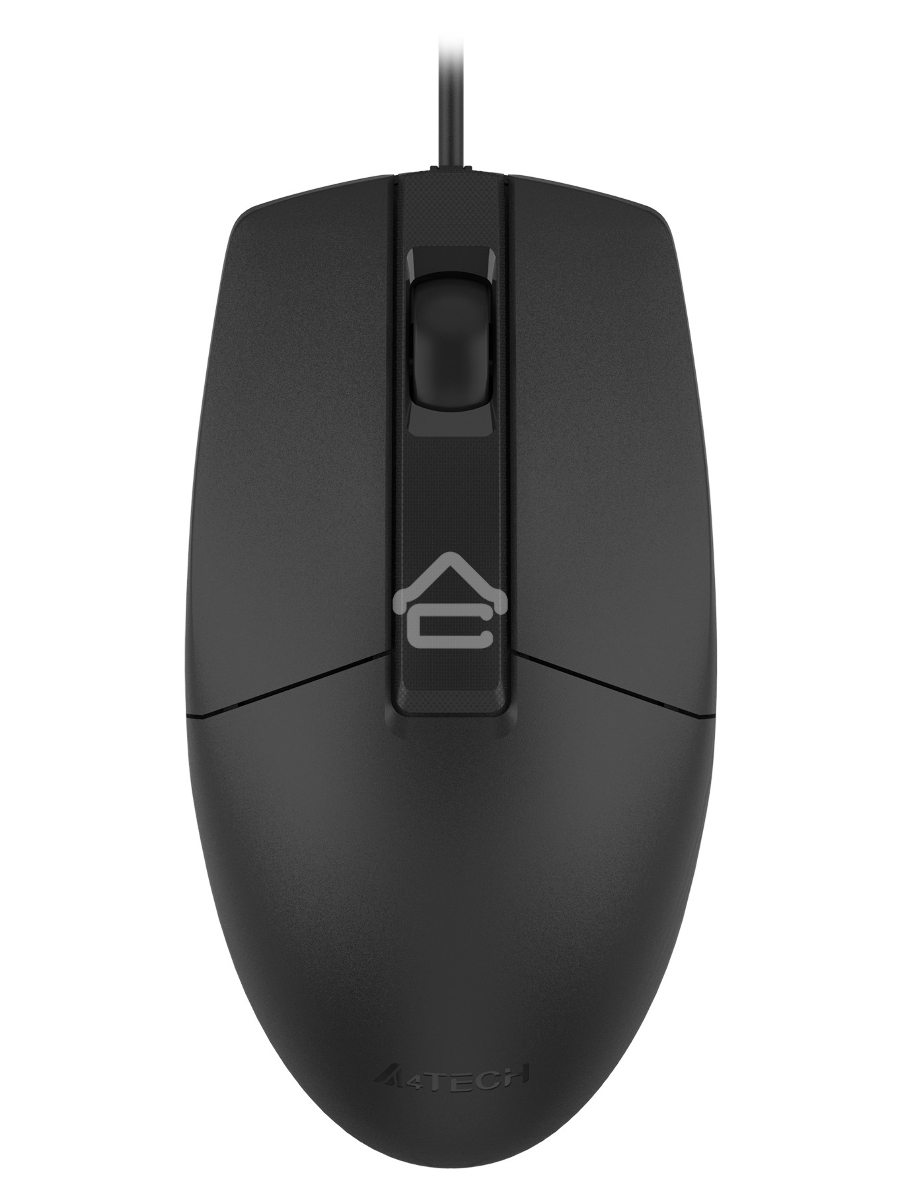 Клавиатура + мышь A4Tech KK-3330S клав:черный мышь:черный USB