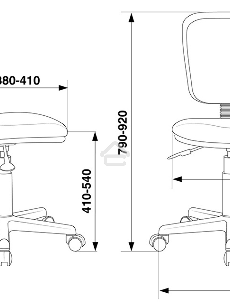 Кресло детское Бюрократ CH-204NX Sticks 08 фиолетовый, крестовина пластик