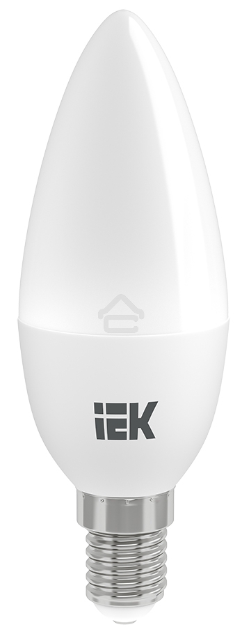 Лампа Iek LLE-C35-7-230-30-E14 светодиодная ECO C35 свеча 7Вт 230В 3000К E14 IEK